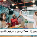 همکار رویایی | چگونه یک بازیکن تیم خوبی باشیم