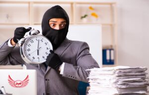 دزدی زمان در فضای مجازی