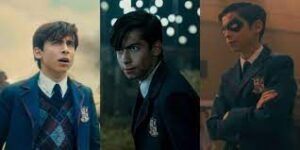 آیدان گلگر (Aidan Gallagher) در سریال آکادمی آمبرلا(چتر)