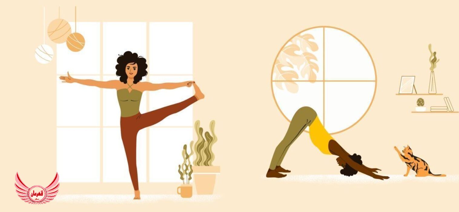 کشف 84 حرکت یوگا از مبتدی تا پیشرفته! آموزش گام‌به‌گام حرکات یوگا در خانه + لینک تخصصی هر آسانا. فضای کوچک؟ زمان کم؟ راه‌حل اینجاست!