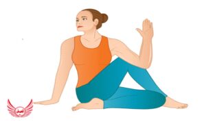 در قلب تمرینات یوگا، حرکات چرخشی ستون فقرات مانند چرخش ستون فقرات نشسته